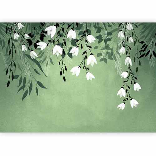 Blumen blätter natur vlies - natur,