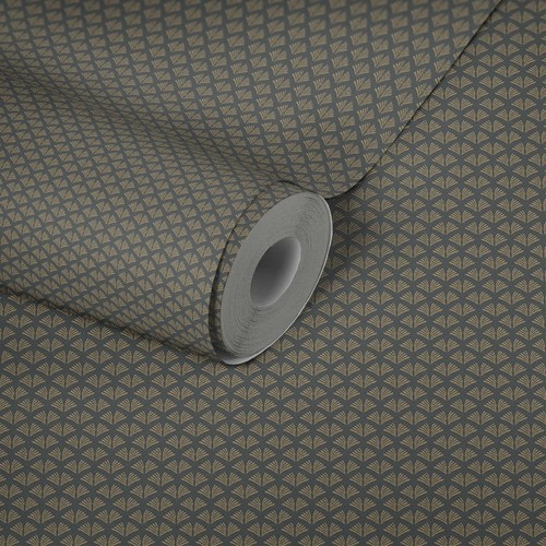 Mustertapete mit gold - mustertapete, design