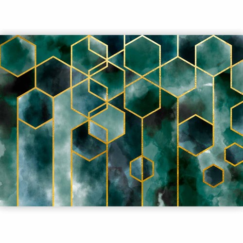 Geometrie muster vlies - geometrie,