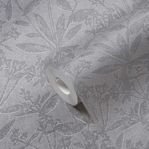Florale vliestapete mit blumen - florale,