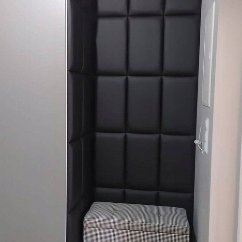 Gepolsterte wandpaneele aus - gepolsterte,
