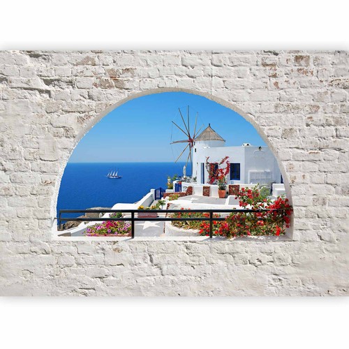 Fensterblick meer steine - fensterblick,