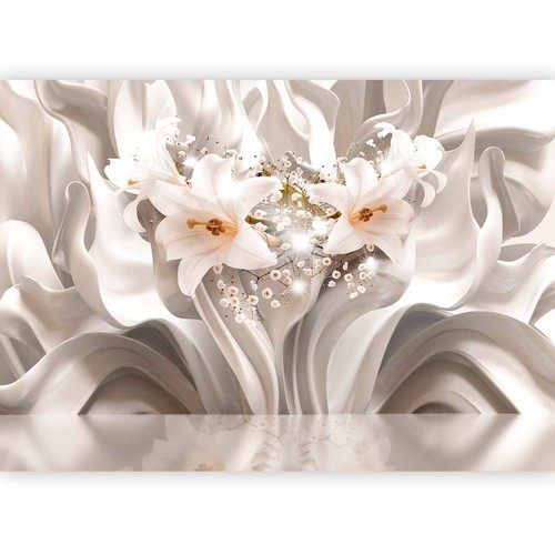 Blumen lilien abstrakt - lilien, 3d