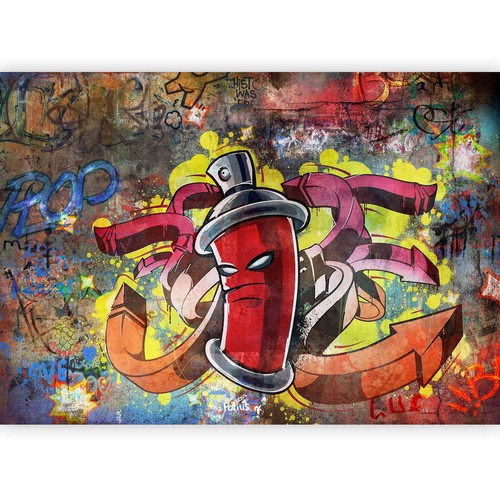 Graffiti street art - art, skate